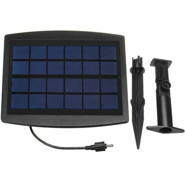 Oxygenator Oxygen Aerator 2 Bubble Stone Havedam Solar drevet vandpumpe