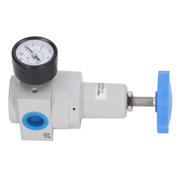 G1/2 tomme luftkompressor trykregulator 0,5-3,6 MPa kontrolventilenhed med måler
