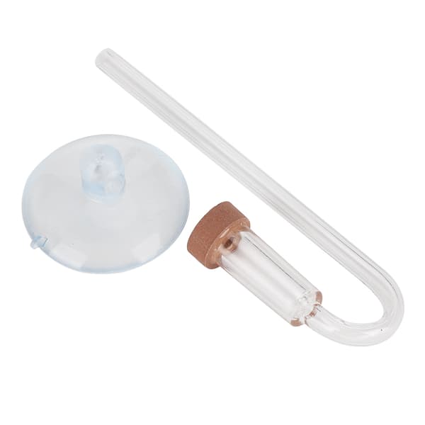 CN05 02 Transparent Akryl CO2 Refuser Mini Diffuser Akvarium Tillbehör