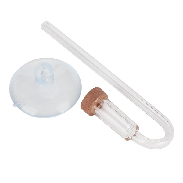 CN05 02 Transparent Akryl CO2 Refuser Mini Diffuser Akvariumtilbehør