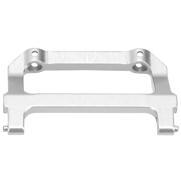 RC Frontmontering för stötfångare i aluminiumlegering för Axial SCX24 C10 1 24 RC Bil Uppgraderingsdelar Silver