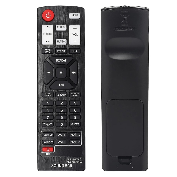 kaukosäädin Akb73575401 Lg Sound Barille Akb73575402 Nb2430a Nb4540 Nb5540a Nb5541 Ohjain