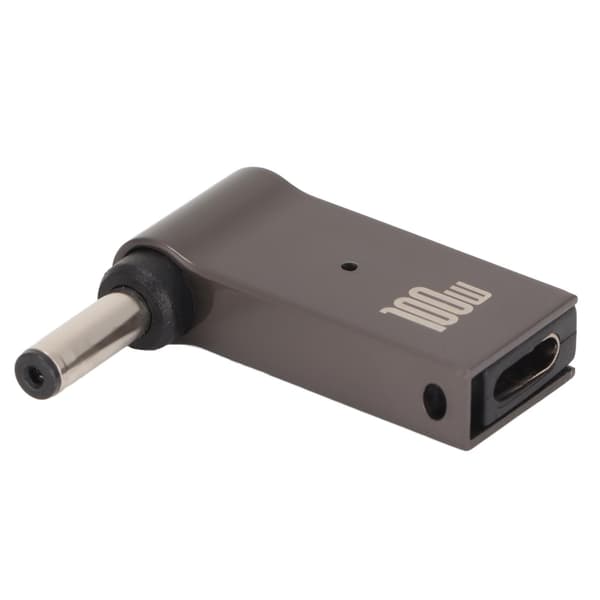 USB C til DC Lader PD Hurtiglading Aluminiumlegering 100W Strømadapter 4x1.35mm