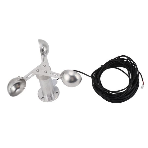 Vindhastighetssensor i legering 3-kopps anemometer 0-3,8V