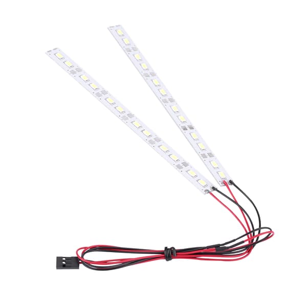 LED Strip Light til 1/10 1/8 RC Bil Crawler Buggy - 24 LED'er, 6V