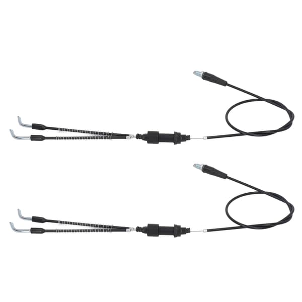 Throttle Cable Sort 01 0813 Metal Træk/Tryk Throttle Cable Udskiftning til Banshee 350 YFZ350 1987‑2006