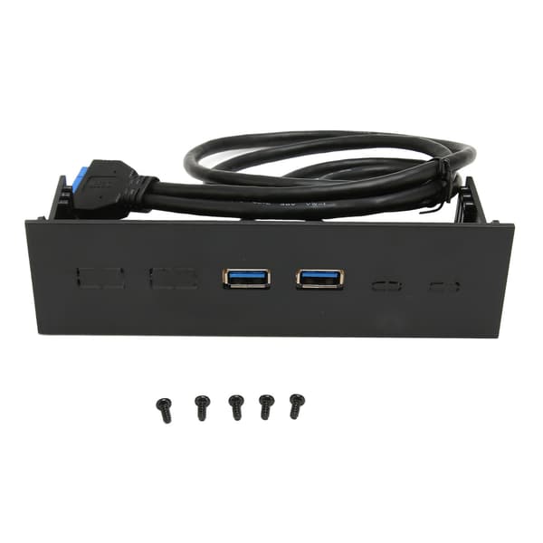 5.25 Tommer Frontpanel 2 Port USB 3.0 Optisk Drev Bay med 19 Pin Stik til PC Kabinet