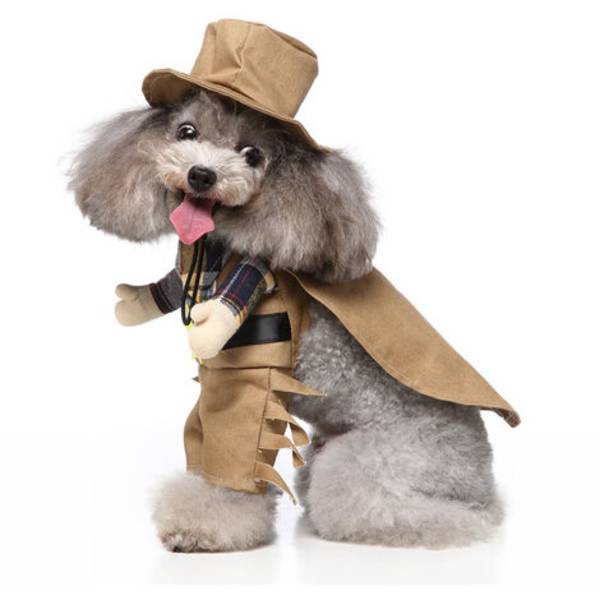 Cosplay hundkläder står upp, klä upp husdjurskläder
