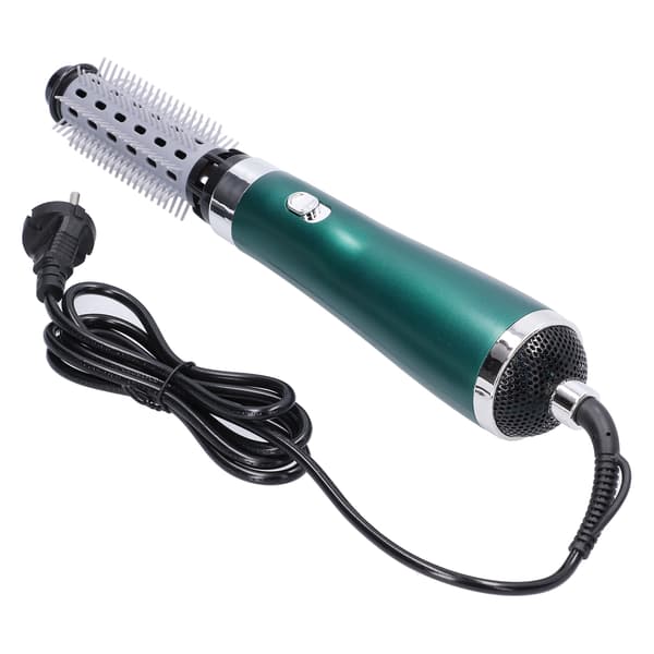 Hårkam 2 i 1 3 Hastighed Hårtørrer Styling Kam til Hjem Rejse EU Stik 220V Grøn
