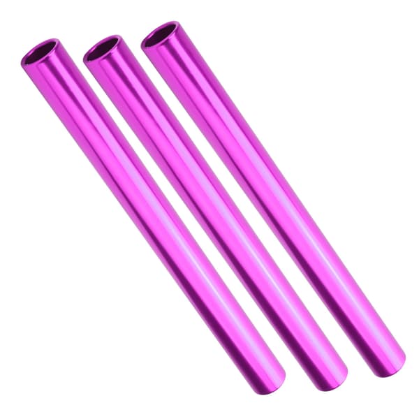 Reläpinnar av aluminiumlegering 3-pack Lila Sprinttävling