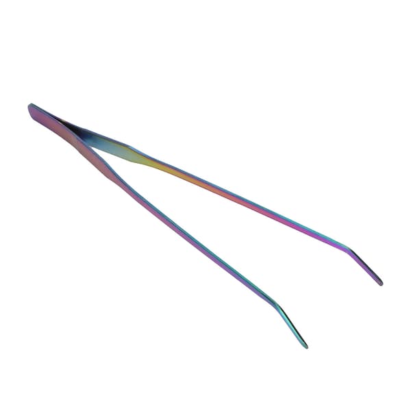 Akvariepincet i rustfrit stål 27 cm buede tang