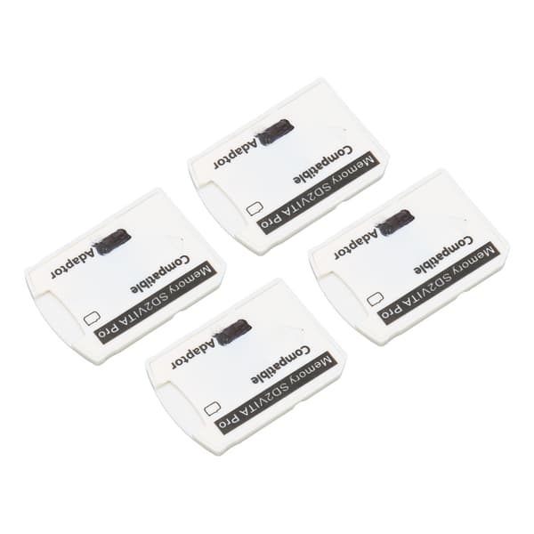 4 stk. PSV Hukommelseskort Adapter Micro Storage Card Adapter til PS Vita 1000 2000 til PS TV