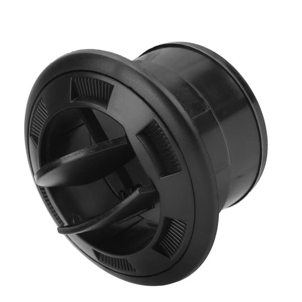 75 mm instrumentbräda luftkonditionering deflektor utlopp svart rund universalventil för buss husbil