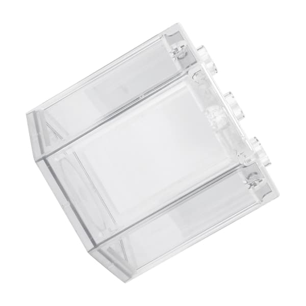 Bærbart Mini Heksagonalt Akvarium Transparent Kontordekorasjon