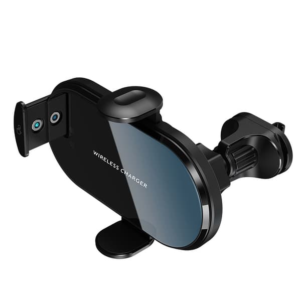 15W Trådløs Billader Hurtiglading Universal Telefonholder Dashbord Luftventilholder