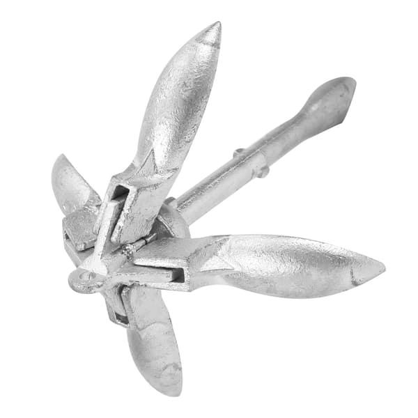 1,5 kg Foldbar Grapnel Båtanker i Rustfritt Stål - Tilbehør for Marine Yachter