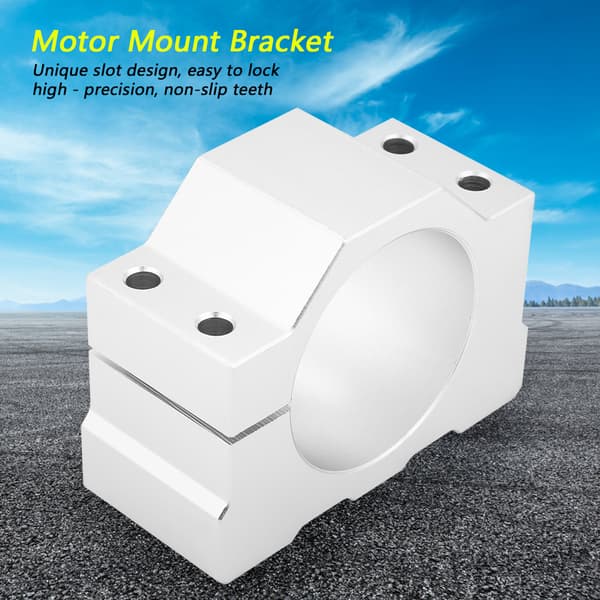 Aluminium CNC spindelmotorfeste 52 mm diameter