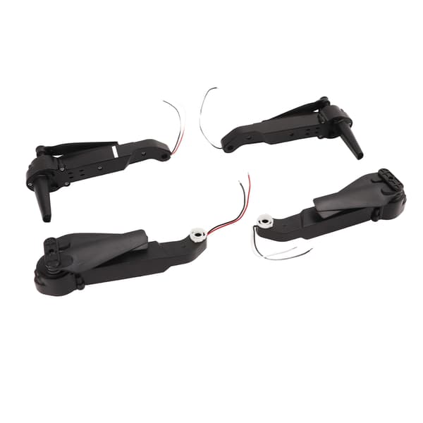 RC Quadcopter Reservdelar Axelarmar med Motorpropeller ABS Metall Racing Drone Ram Ersättningstillbehör för E88 E88MAX E525 P1