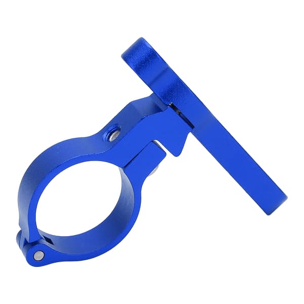 Aluminiumslegering Cykel Vandflaskeholder Adapter Sadelmontering Blå til Udendørs Cykling