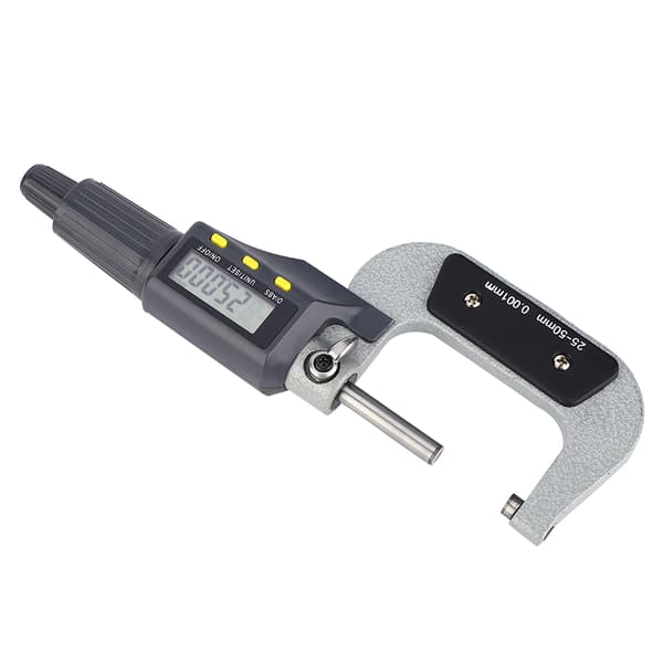 Digital Elektronisk Mikrometer 0.001mm Extern Bromsok 25-50mm