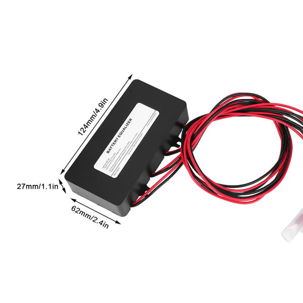48V Sort Solcellesystem Batteri Equalizer med Beskyttelse mod Omvendt Tilslutning