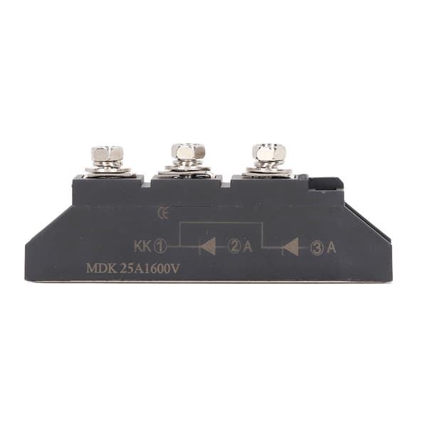 Diodelikerettermodul Anti-Reverse Bridge Fælles Katode 2 ind 1 ud til PV-system 1600V MDK 25A