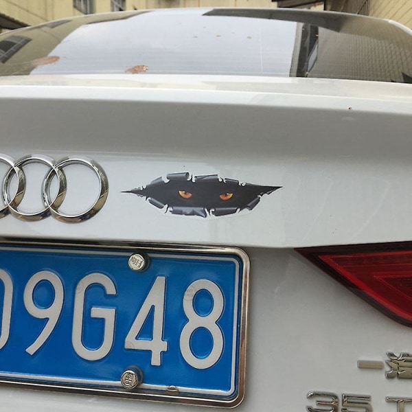 Personlig 3D Stereo Simulation Eye Car Sticker