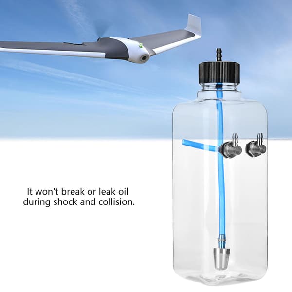 Transparent bränsletank 500ml för 50-70CC RC-flygplan