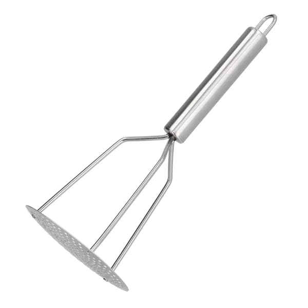 Ergonomisk kartoffelmoser i rustfrit stål
