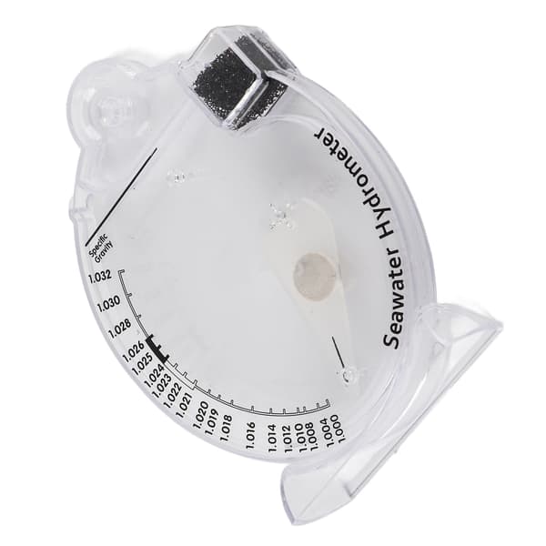 Hydrometer Salthalt Specifik Vikt Test Saltvattenkoncentration Akvarieverktyg HD T H018