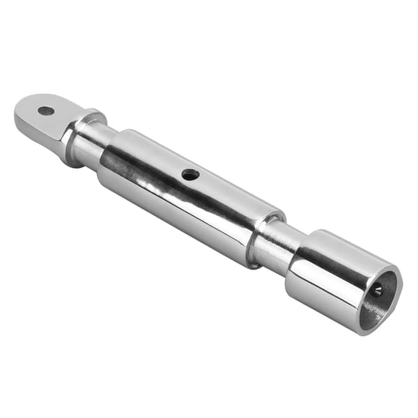 7/8 tommer teleskopisk Bimini top lås Øjeende beslag 316 rustfrit stål poleret overflade hardware til båd