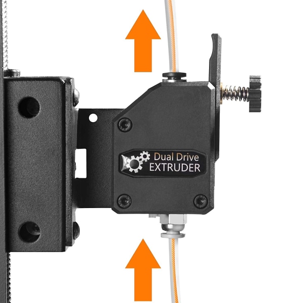 Dual Drive Extruder Bowden Extruder Uppgraderingar för Cr10, Ender 3 V2,ender 3 Pro,ender 3,ender 5 Series,mega S,wanhao D9, Anet A8,e10, Geeetech A10 And O