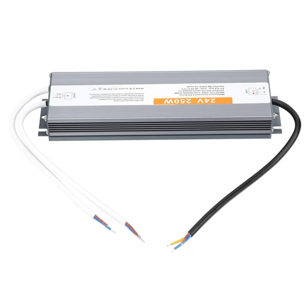 Vattentät LED Strömförsörjning 250W AC170-250V Drivrutin Transformator DC24V