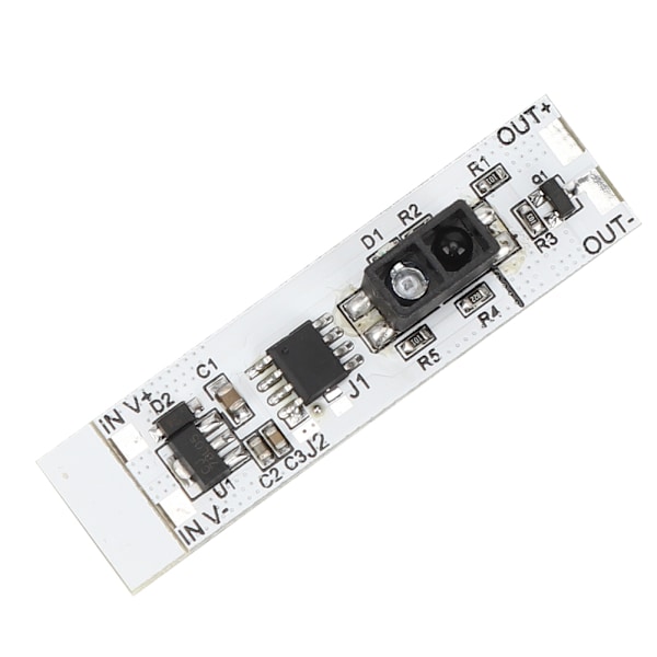Infrarød Refleksionssensor Switch Modul Håndbevægelsesfunktion LED Skabslys DC5V til 12V