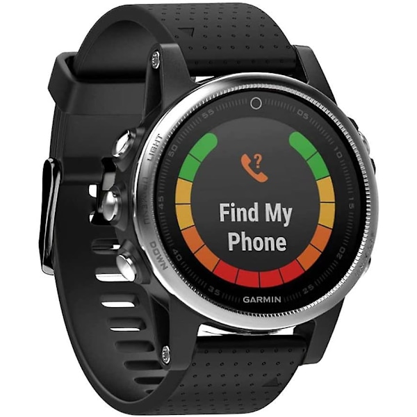 Ranneke, Garmin Fenix6S, musta