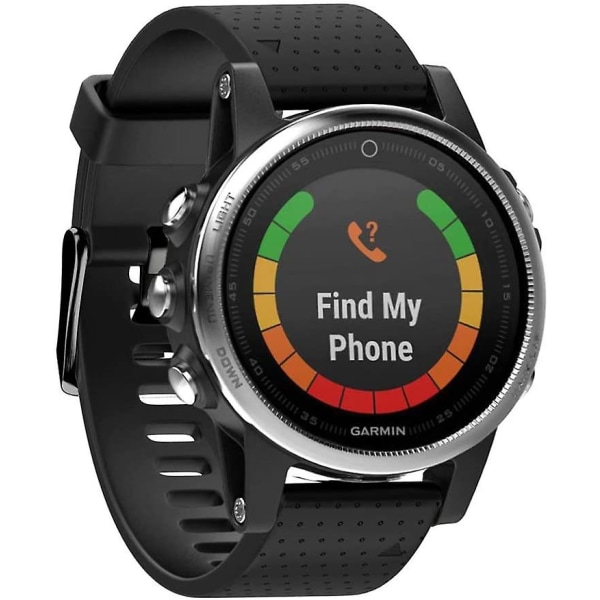 Rem, Garmin Fenix6S, sort