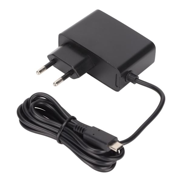 Switch AC Adapter 5V 2.4A Type C Væglader til Konsol 100‑240V EU Stik