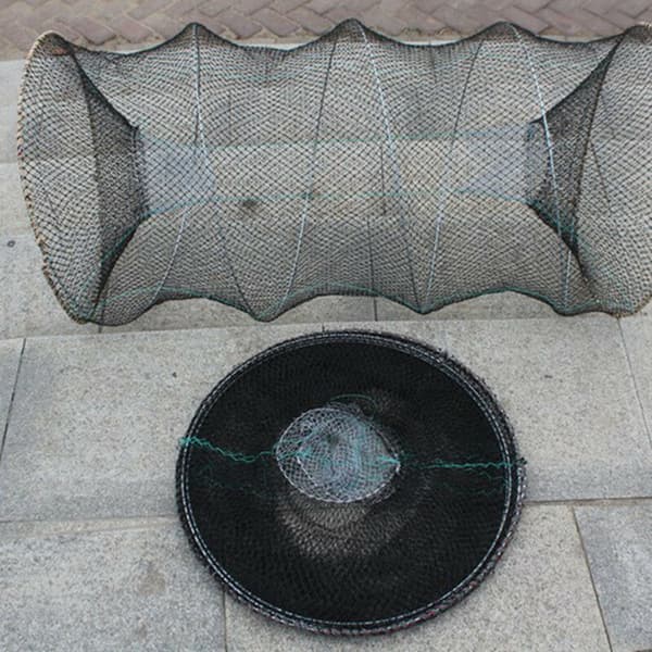 Hög Hållfasthet Lättvikts Flexibel Fjäder Fiskkorg 40 cm Diameter