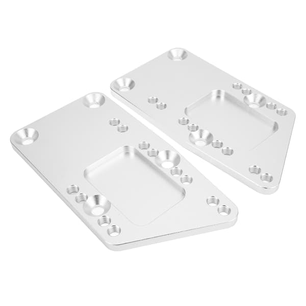 2 st Motorfäste Adapterplattor 551628 Universal Byte Anpassningsbar Ersättning för Small Block LS Konvertering