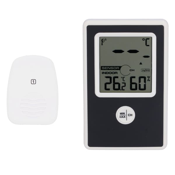 Elektronisk Termometer Hygrometer för Inomhus- och Utomhusbruk