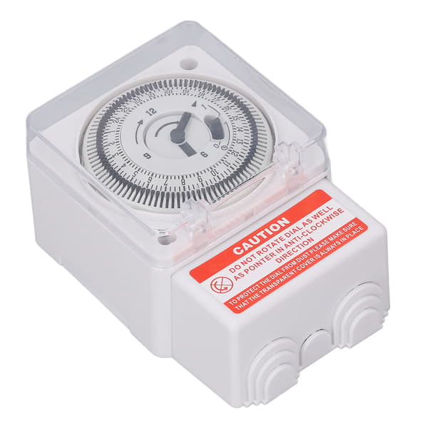 Mekanisk tidsbryter 24 timer 15 minutters intervall klokketype industritimer AC220V