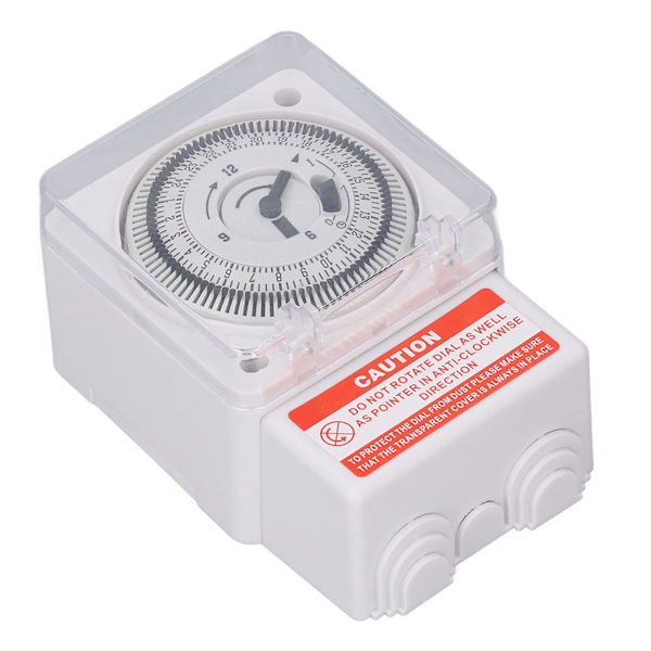 Mekanisk Timer 24 Timmar 15 Minuters Intervall Klocktyp Industritimer AC220V