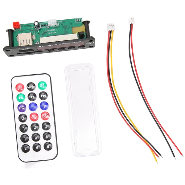 Bluetooth Decoder Kort USB Lager FM Switch MP3 WMA Decoder Modul LED Skærm