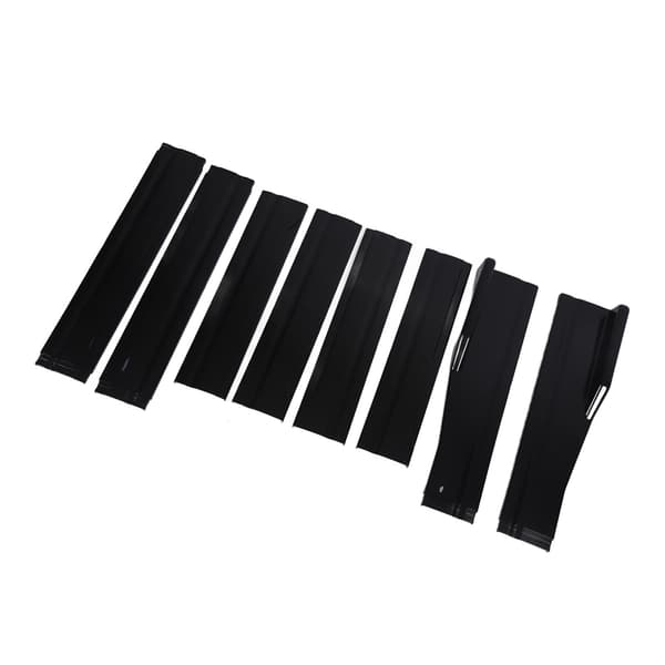 Bageste Sideskørt 78.7 Glans Sort Universal Bil Rocker Panel Spoiler Læbe Splitter