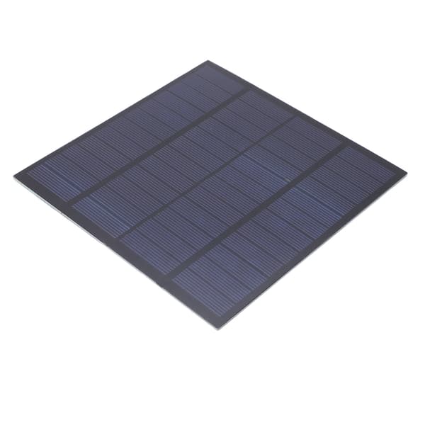 3W 12V Bærbar DIY Solcellepanel 145x145mm Polykrystallinsk Utendørs Reise