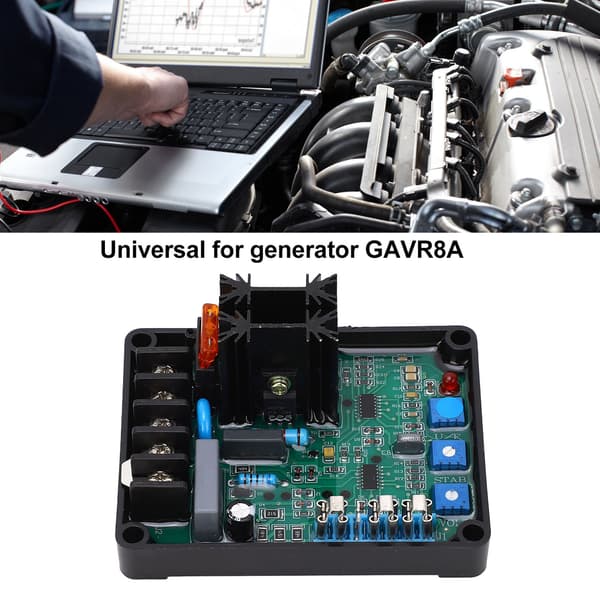 AVR Spenningsregulatormodul Under Frekvensbeskyttelse 50 til 60 Hz for Universell Generator GAVR8A