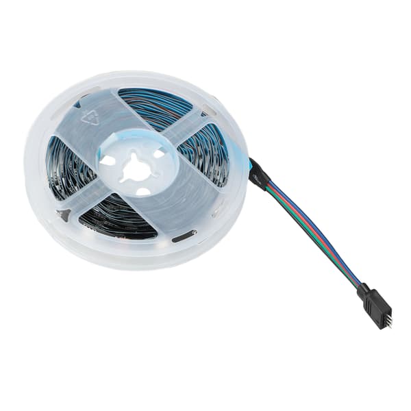 5V USB RGB LED-slingor 4m 13.1ft med 3-knappsfjärrkontroll för sovrum, klubb, hotell, hall, korridor