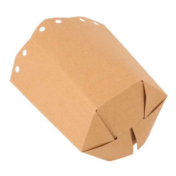 50 st Kraft Presentförpackning Hexagonal Papper Presentinslagning Kraftpapperslåda med Band för Bröllop Babyshower