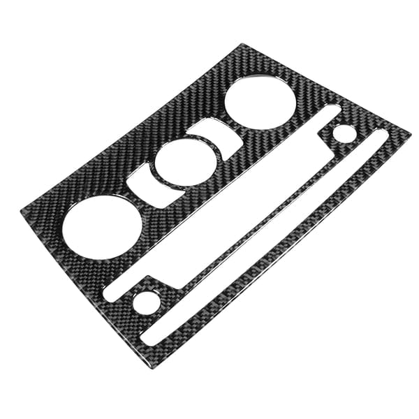 Bil Airconditionering CD Panel Trim Ramme Kulfiber Dekoration Passer til E84 X1 2011-2015