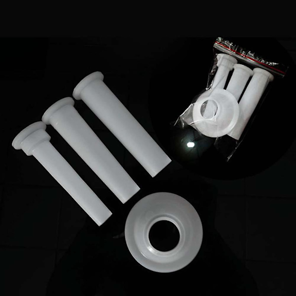 2 X Kødkværn Håndlavet fylderør Pølsemaskine Stuffer Plasttragtværktøj